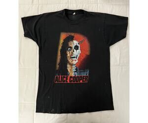Vintage Alice Cooper Trash T Shirt 1989 Single Stitch